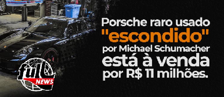 Porsche raro usado escondido por Michael Schumacher está à venda por R$  11 milhões - Regional ES