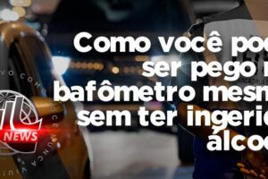 Lei Seca sem ingerir álcool