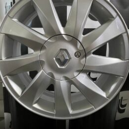 Jogo de Rodas Aro 16 Renault Original Prata Megane