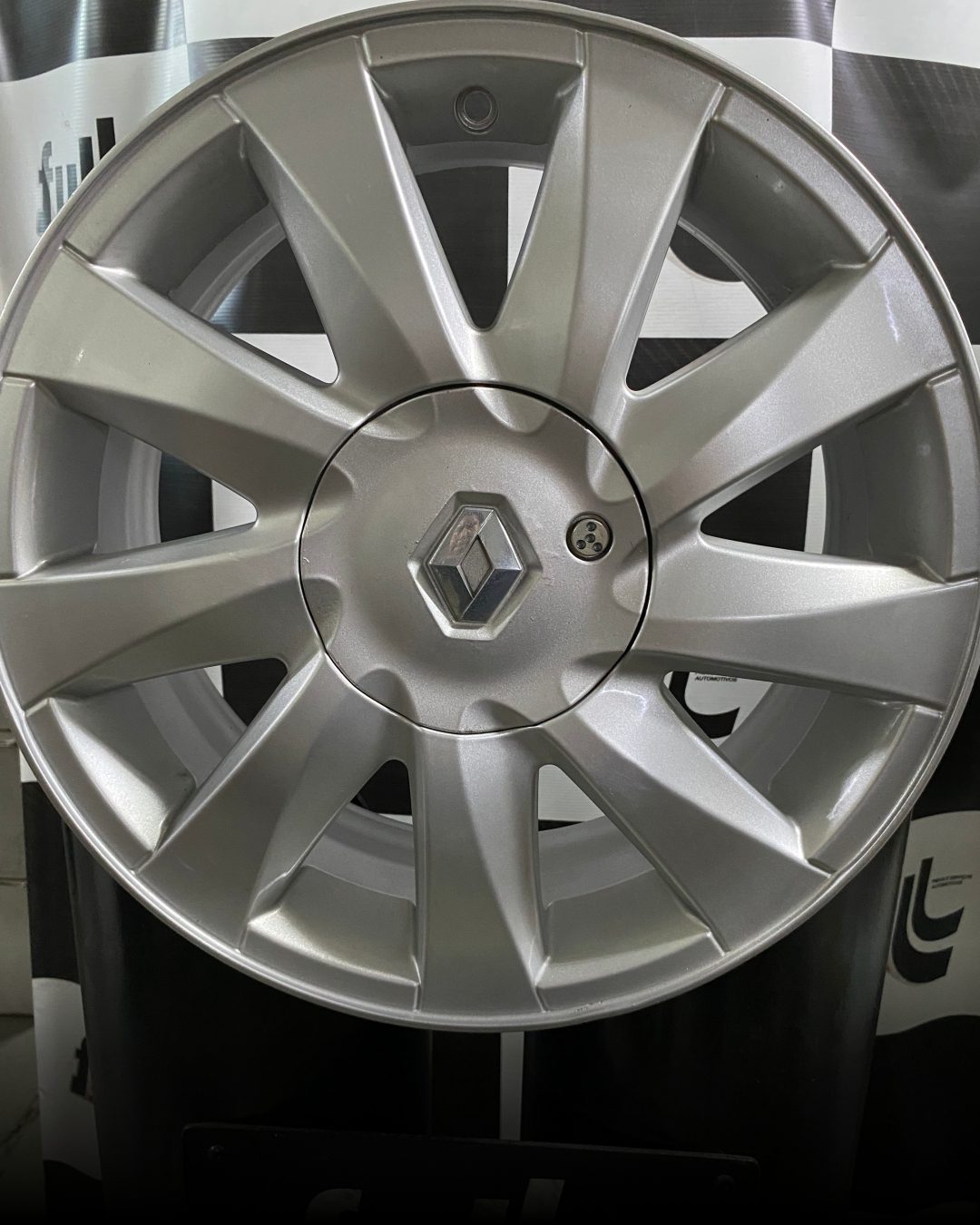 Jogo de Rodas Aro 16 Renault Original Prata Megane