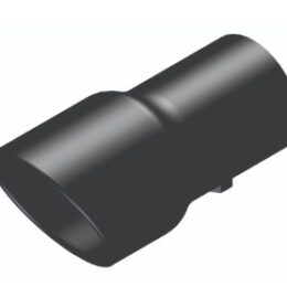 Ponteira Cromada Chafrada Oval Tuper