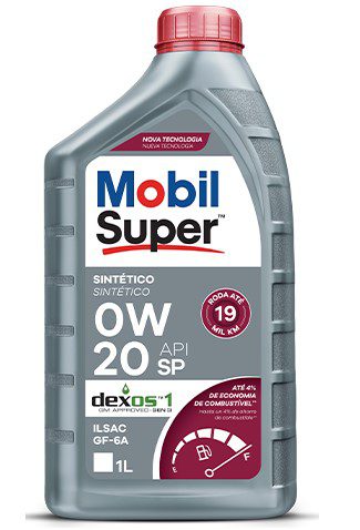 Óleo do Motor 0W20 Mobil Super Dexos 1 Api Sp Sintético 1L
