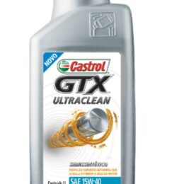 Óleo do Motor 15W40 Castrol GTX Ultra Clean Semissintético 1L