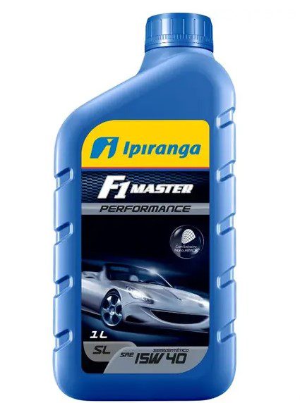 Óleo do Motor 15W40 Ipiranga F1 Master Performance SL Semissintético 1L