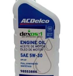 Óleo do Motor 5W30 ACDelco SAE Dexos 1 Api Sp Sintético 1L