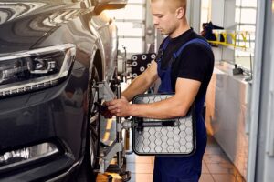 Alinhamento 3D para diferentes tipos de veículos