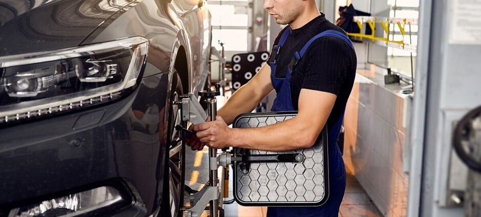 Alinhamento 3D para diferentes tipos de veículos