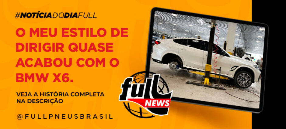 Cuidados com BMW X6: Full Pneus repara freios e bomba d’água